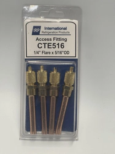 IRP Access Fitting  СТE516  1/4" Flare X 5/16” OD pack of 4