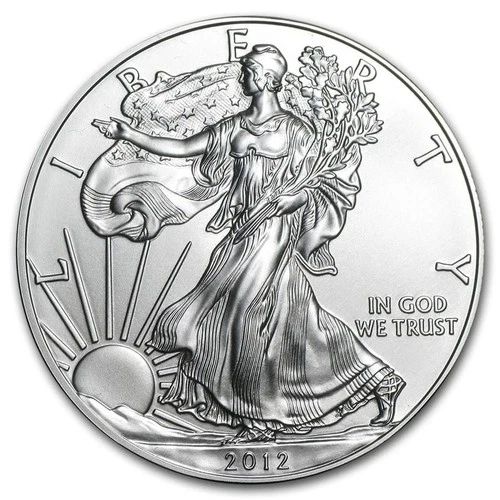 2012 American Silver Eagle - BU .999 Silver
