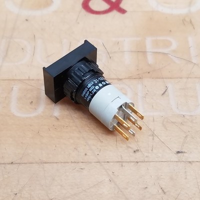 EAO 31-121.022 Push Button Operator, 16mm Mount, 250Vac, 5A - USED