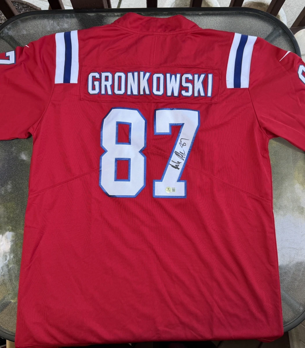 Rob Gronkowski New England Patriots NFL Original Autographed
