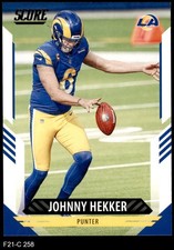 2021 Score #258 Johnny Hekker Rams Oregon St 8 - NM/MT