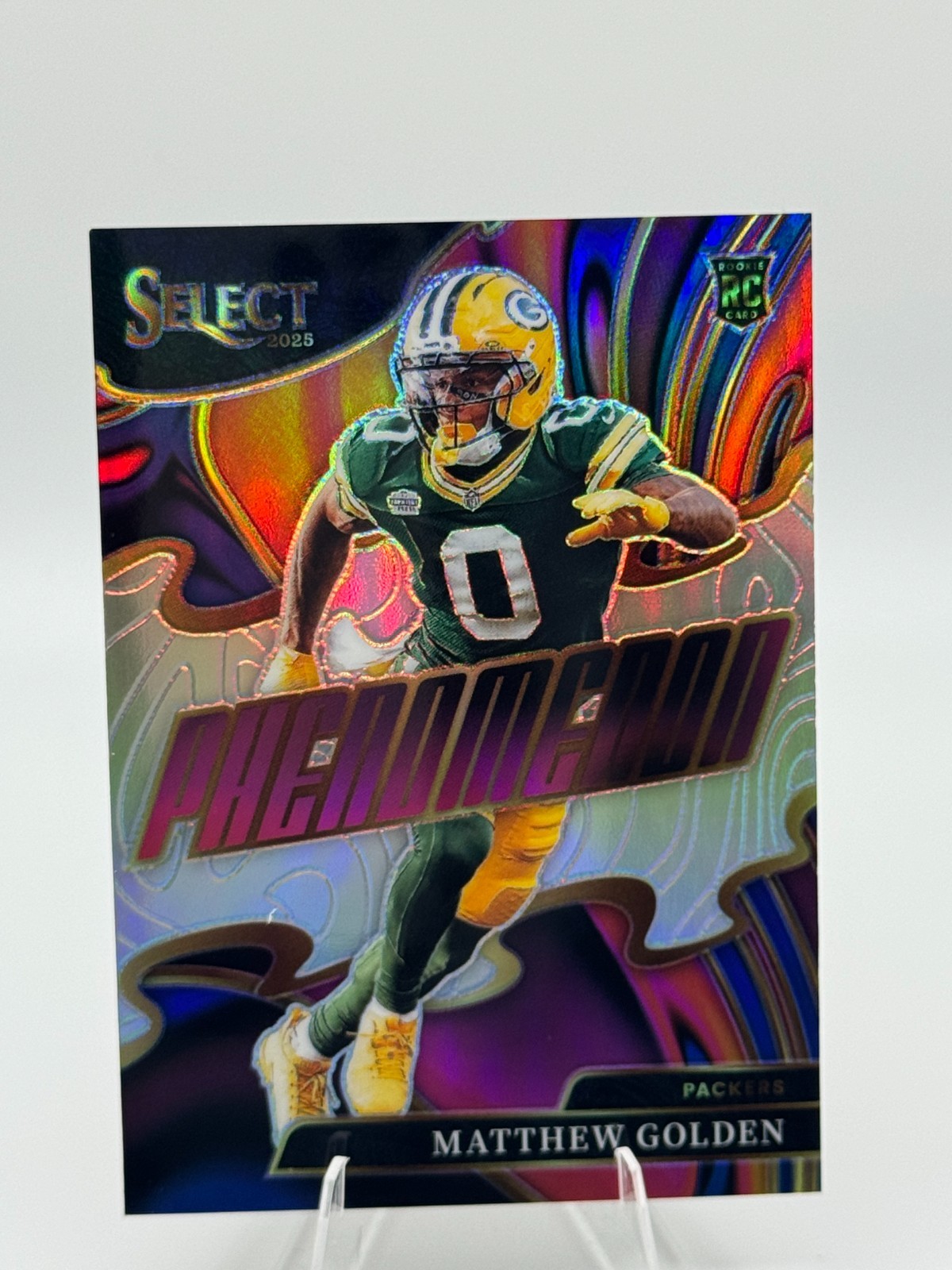 2025 Panini Select - Phenomenon Matthew Golden #9 Silver Prizm (RC)