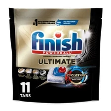 Finish Ultimate Dishwasher Detergent Tabs with CycleSync Technology