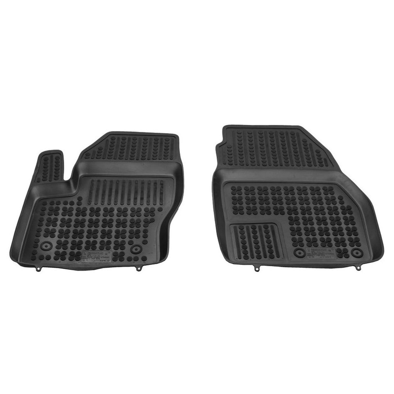 Tapis caoutchouc Rezaw-Plast avec bords hauts de 4cm pour Ford Transit Connect II