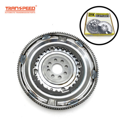 DQ200 0AM Transmission Clutch Flywheel 8Hole 129T LUK415033410 For VW AUDI SKODA