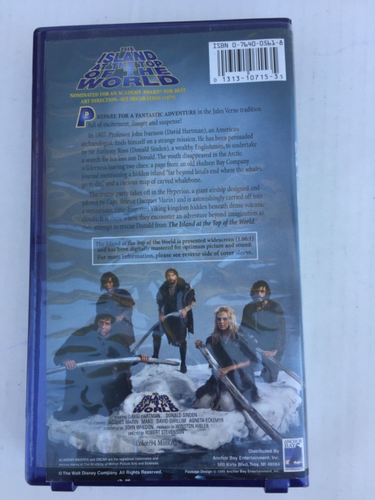 Island At The Top of the World VHS Collectors Ed Clamshell Widescreen Remastered - Picture 2 of 5