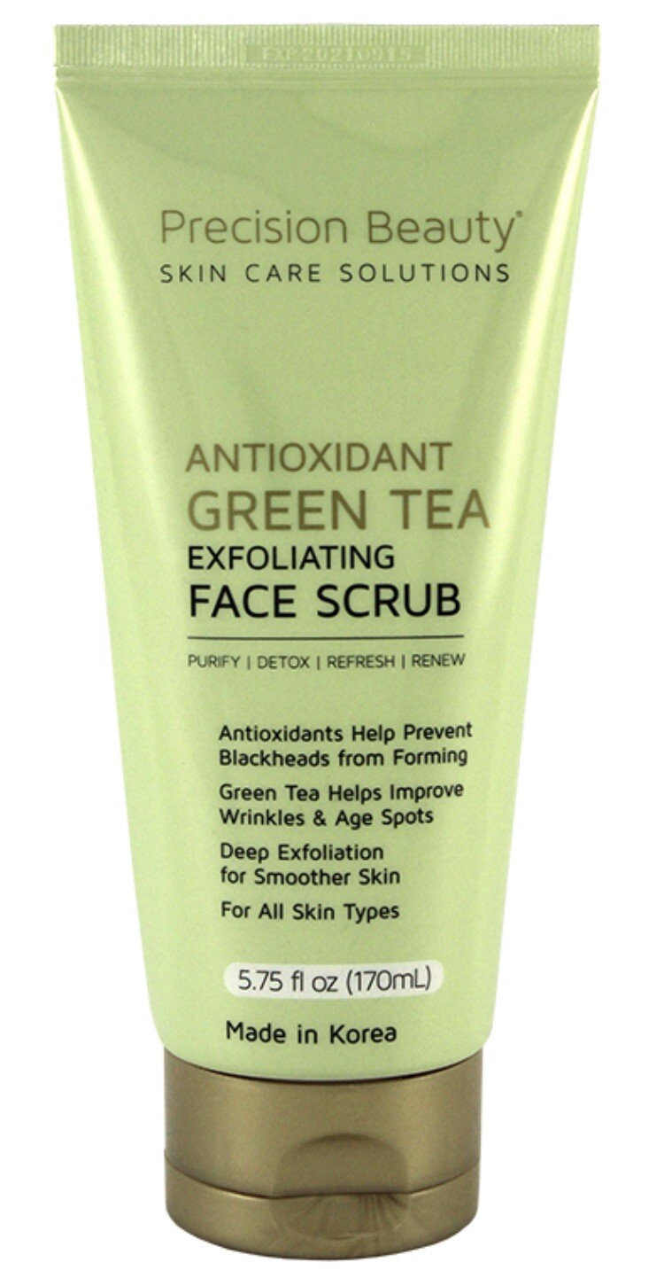 green tea exfoliator