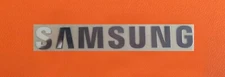 1 PCS Sticker Logo for SAMSUNG TV Laptop Microwave Oven Dishwasher 90mm x 13mm