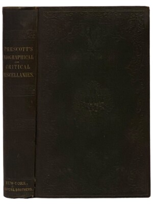 Biographical and Critical Miscellanies