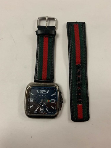 Gucci Coupe Chronograph Black Nylon 
