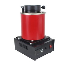 Mini horno de fusión de oro de 3 kg, mini estufa de fusión, horno de fusión de latón