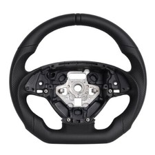 Full Leather Sport Steering Wheel Fit Chevrolet Camaro 2016-2024 Black Leather Full Leather Sport Steering Wheel Fit Chevrolet Camaro 2016-2024 Black Leather