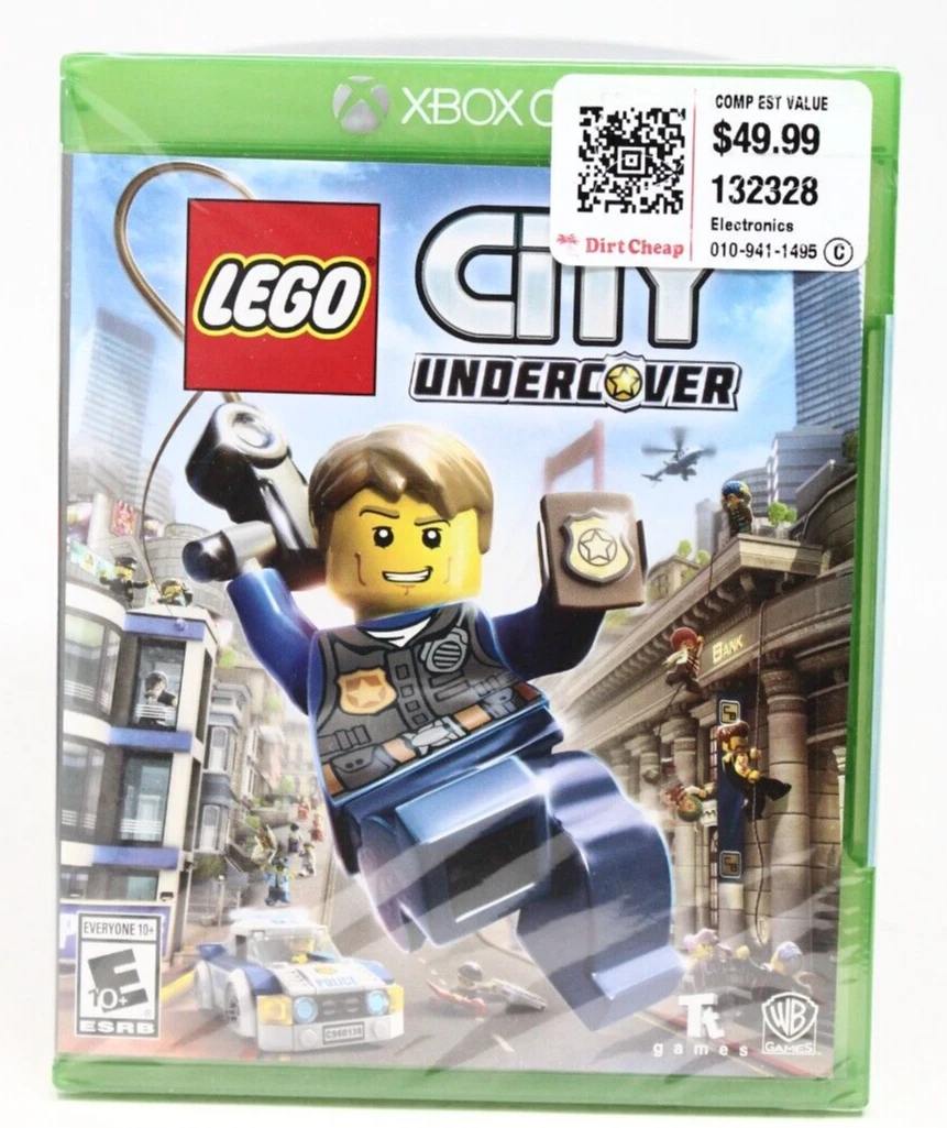 LEGO City Undercover Microsoft Xbox One 2017 New LD See desc