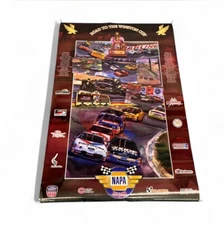 1995 NASCAR Road to Winston Cup NAPA 500 poster