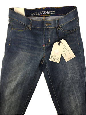 Mid Rise Vanilla Star Jeans Jeggings Vanilla Star Junior's Super