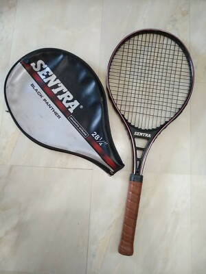 Sentra Black Panther IV Tennis Racket with Cover 4-1/2'' grip