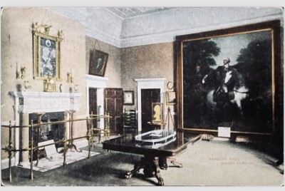 Mount Vernon Virginia Postcard Banquet Hall Rembrandt Peale Nice