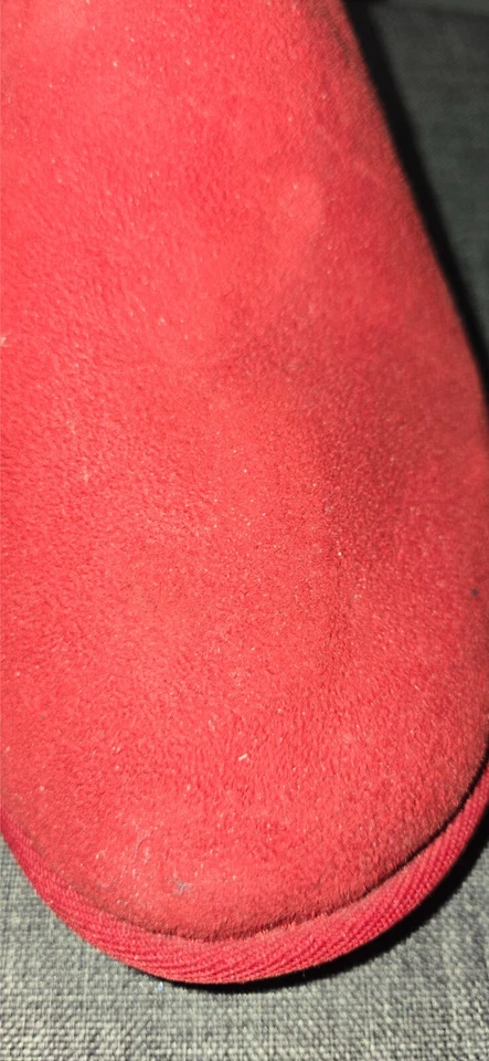 Botas Ugg Mujer Talla 7 Bailey Bow Mini Rojo Piel de Oveja Gamuza Lana UGG Australia Foto 4 de 4