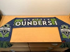 Seattle Sounders FC MLS Blue And Green Ruffneck Scarves Scarf