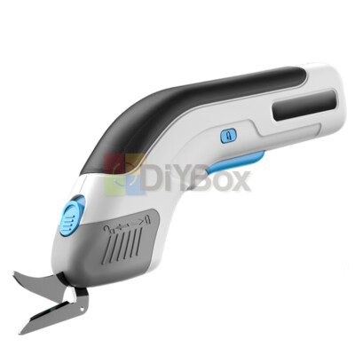 Cordless Scissors Cutting Shears Electric Battery Craft Fabric Cardboard Snips
