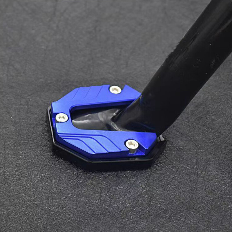 Universal Motorcycle Kickstand Foot Side Stand ExtensionPad Support