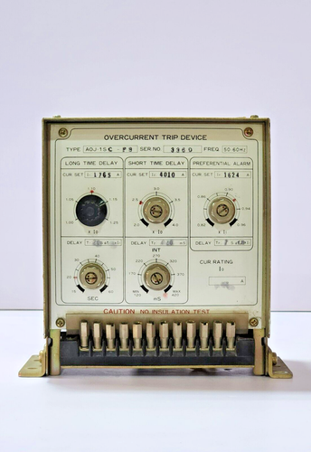 OVER CURRENT TRIP DEVICE AOJ-1SC-PB 1604A TRIP DEVICE FAST SHIP FEDEX/DHL