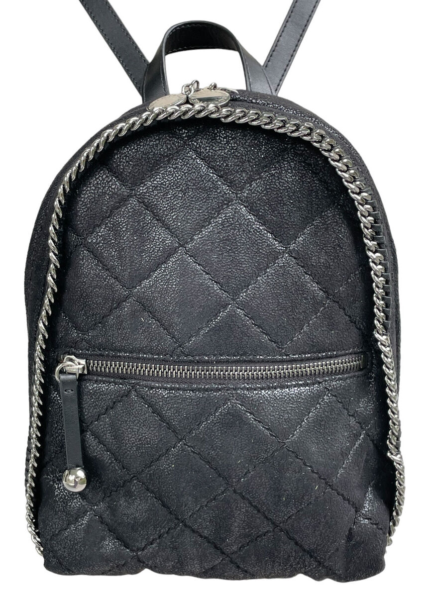 Stella McCartney Falabella Backpack Quilted Shaggy Deer Mini Stella McCartney Falabella Backpack Quilted Shaggy Deer Mini