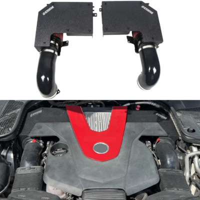 Für 2012+ Mercedes-Benz C400 C450 C43AMG GLC43 Performance Kaltluftansaugung Kit