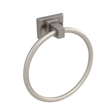 Brushed Nickel Wall Mounted Towel Ring Variety Style Available