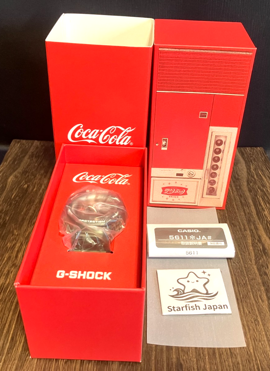 Casio G-Shock x Coca-Cola 140th GA-2100CC-3AJR Limited Japan