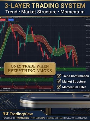 3-Layer Trading System TradingView | Gold Forex Strategie PDF Guide