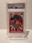 Hoops 1989-90 Michael Jordan All-Star Game #21 PSA 9 Chicago Bulls NBA Card