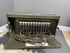 VTG 50’s US Army Signal Corps BD-72 Switchboard W/NEW Replacement Jacks