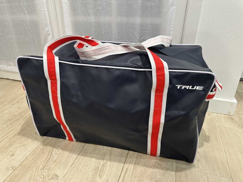 True Hockey Bag, Blue, size 32 X 18 X17 Inches New