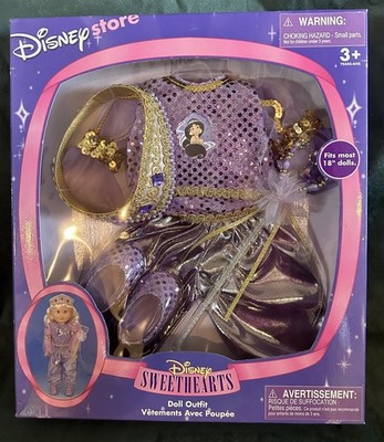 Disney Store Aladdin's JASMINE DOLL OUTFIT & ACCESSORIES 18'' Fits Am Girl MIB