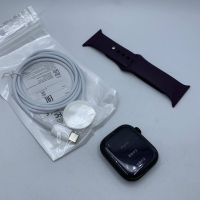 Apple Watch Series 10 42mm Jet Black Aluminum GPS Very Good Condition
