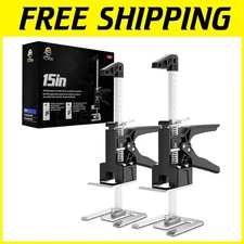 Adjustable Height Wall Tile Jack Handle Pair