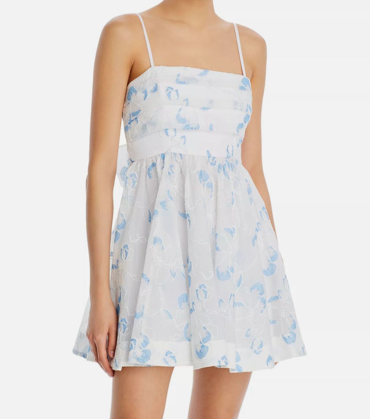 LIKELY Women's White Kia Embroidered Dress Size 12