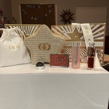 Christian Dior Beauty Gold Star Pouch  Box Limited Edition  Set of 8 pc