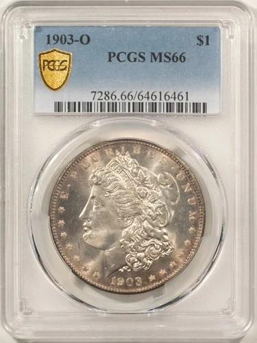 1903-O $1 MORGAN DOLLAR - PCGS MS-66 ATTRACTIVE & POPULAR KEY-DATE!