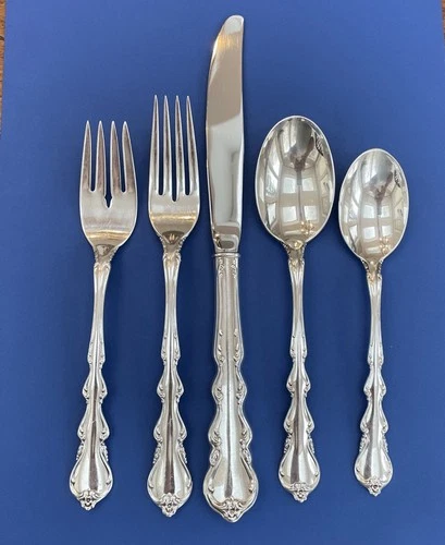 International Sterling Silver Angelique Individual 5 Piece Place Setting
