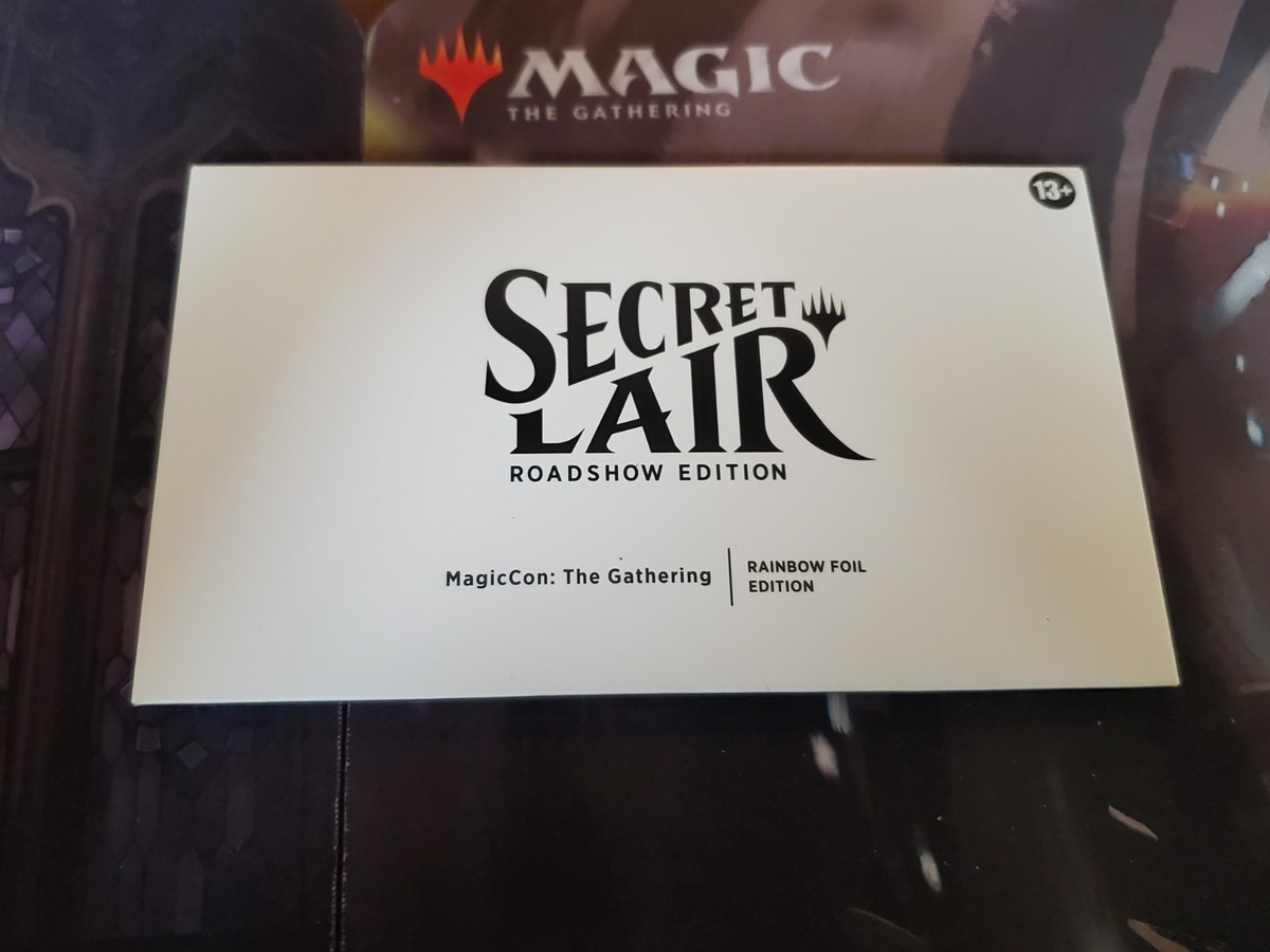 MTG. Secret Lair. Roadshow Edition. MagicCon: The Gathering