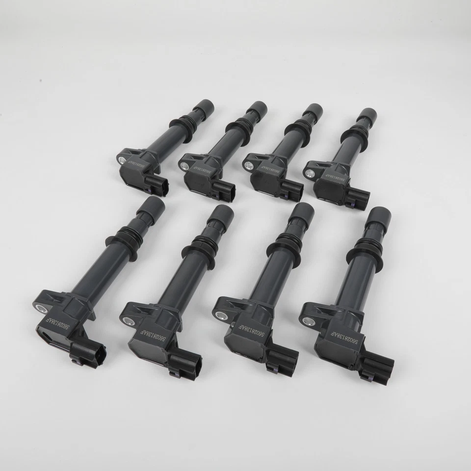 New 8× Ignition Coil & Iridium Spark Plugs For Dodge Jeep 4.7L V8 UF270 UF297 - Image 2 of 4