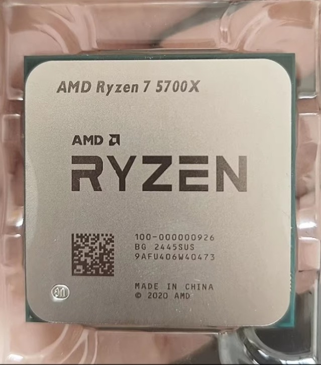 AMD Ryzen 7 5700X AM4 CPU Processor 65W 3.4 GHz up to 4.6GHz 8