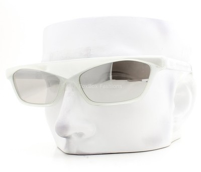 Alain Mikli N°851 Sunglasses A05055 002/6G Pontille White Marble Silver No Case