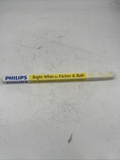 PHILIPS BRIGHT WHITE BULB 15W 18  F15T8 Fluorescent Tube Kitchen Bath T8 3000k