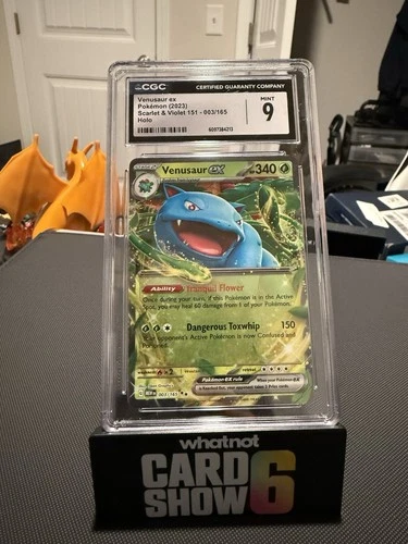 Venusaur EX 003/165 PSA 9