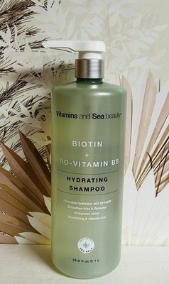 Vitamins & Sea Beauty ~ Biotin & Pro-Vitamin B5 Hydrating Shampoo 33.8 fl oz