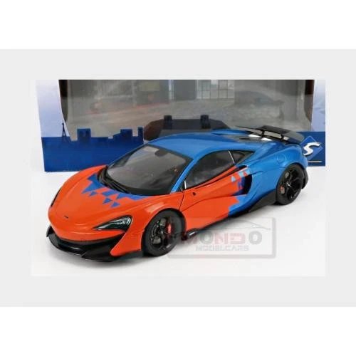 1:18 SOLIDO Mclaren 600Lt F1 Team Tribute Livery 2019 Orange Blue SL1804503 - Immagine 2 di 2
