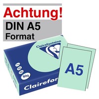 Clairefontaine Kopierpapier TrophéE HellgrüN DIN A5 80 G/Qm 500 Blatt